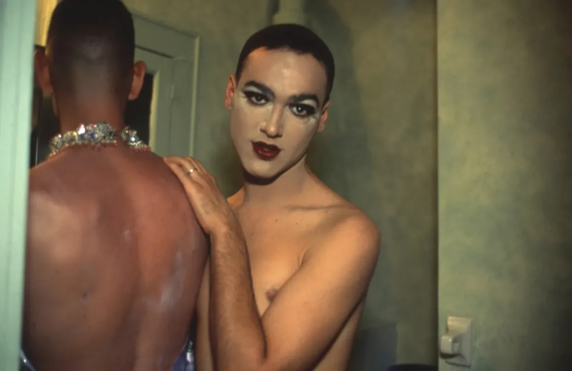 Jimmy Paulette and Taboo in the Bathroom New York City 1991