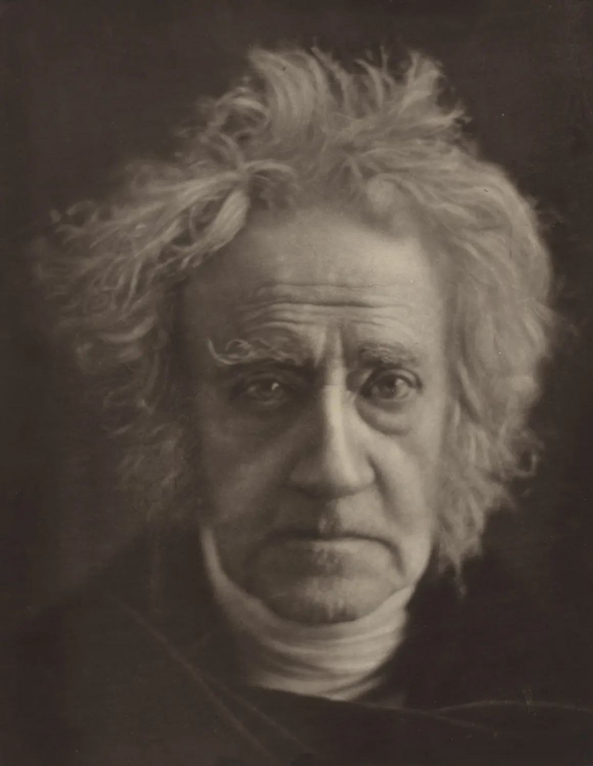 Julia Margaret Cameron: Kusurun Estetiği ve Fotoğrafta Bilinçli Bulanıklık 5 Julia Margaret Cameron. Sir John F. W. Herschel. 1867