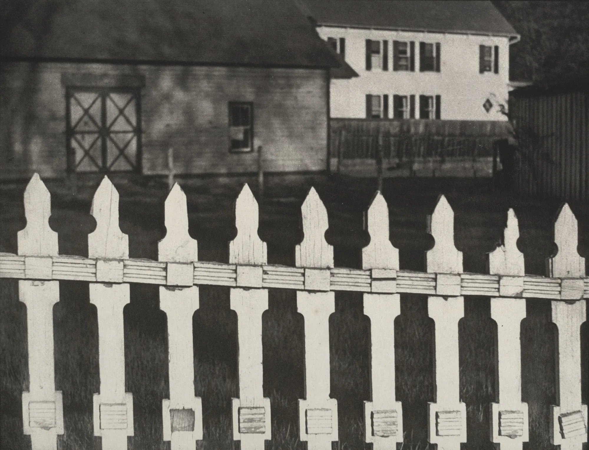 Paul Strand. White Fence. 1916