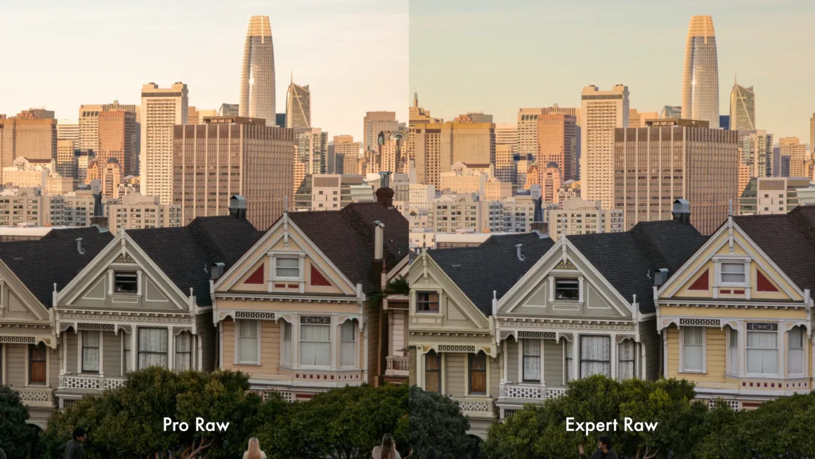 Samsung Galaxy S26 Ultra Expert RAW ve Pro RAW karşılaştırması