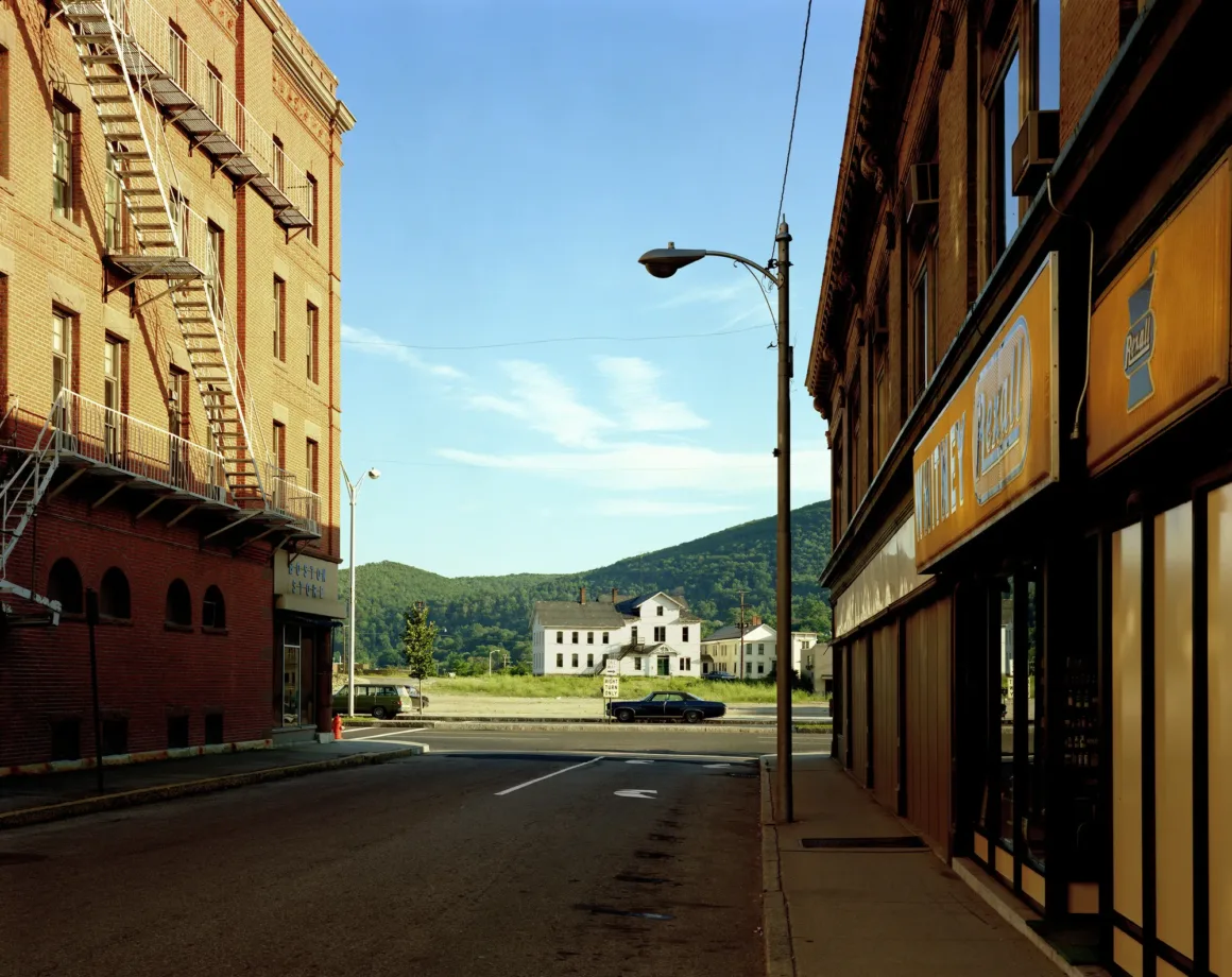 Stephen Shore – Holden Street North Adams Massachusetts 1974