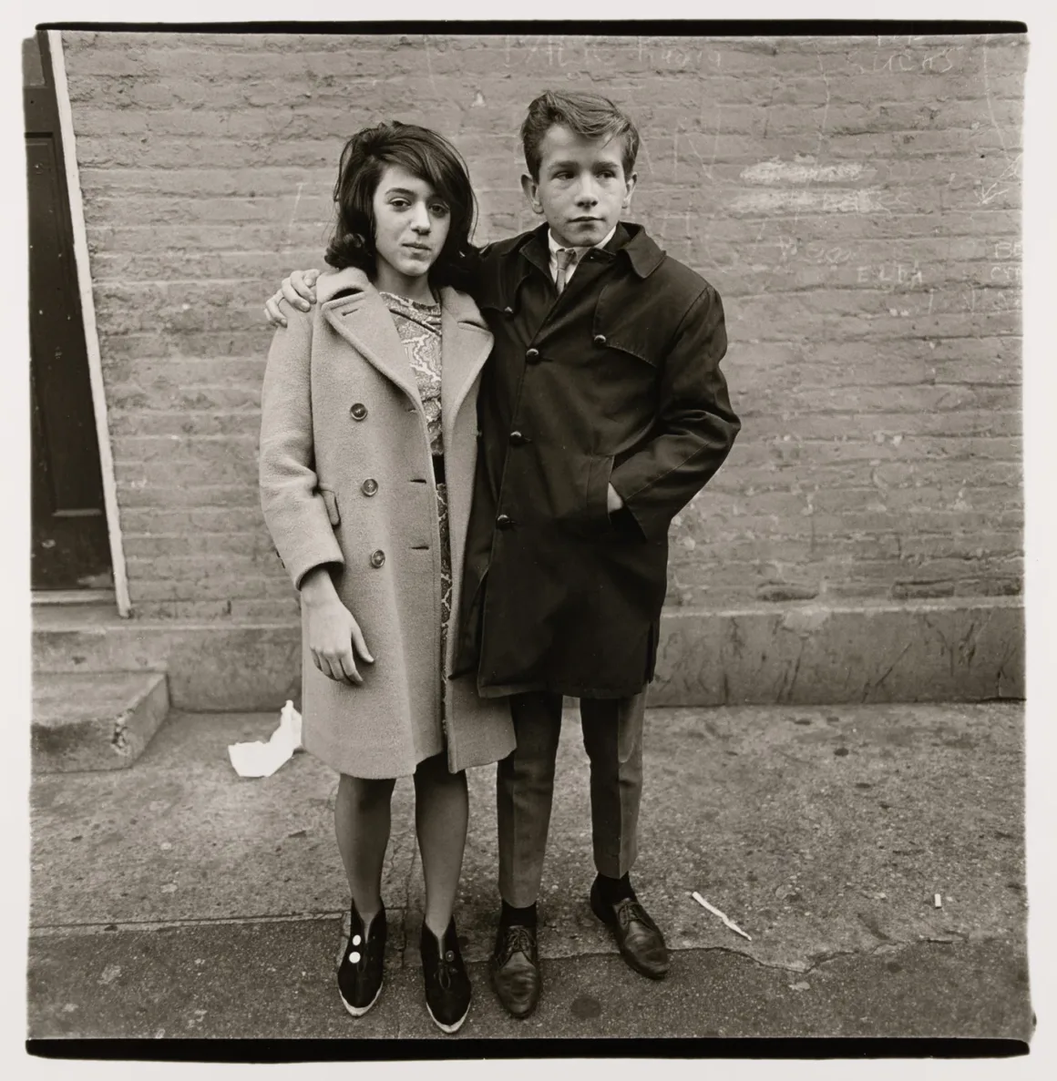 Teenage Couple on Hudson Street