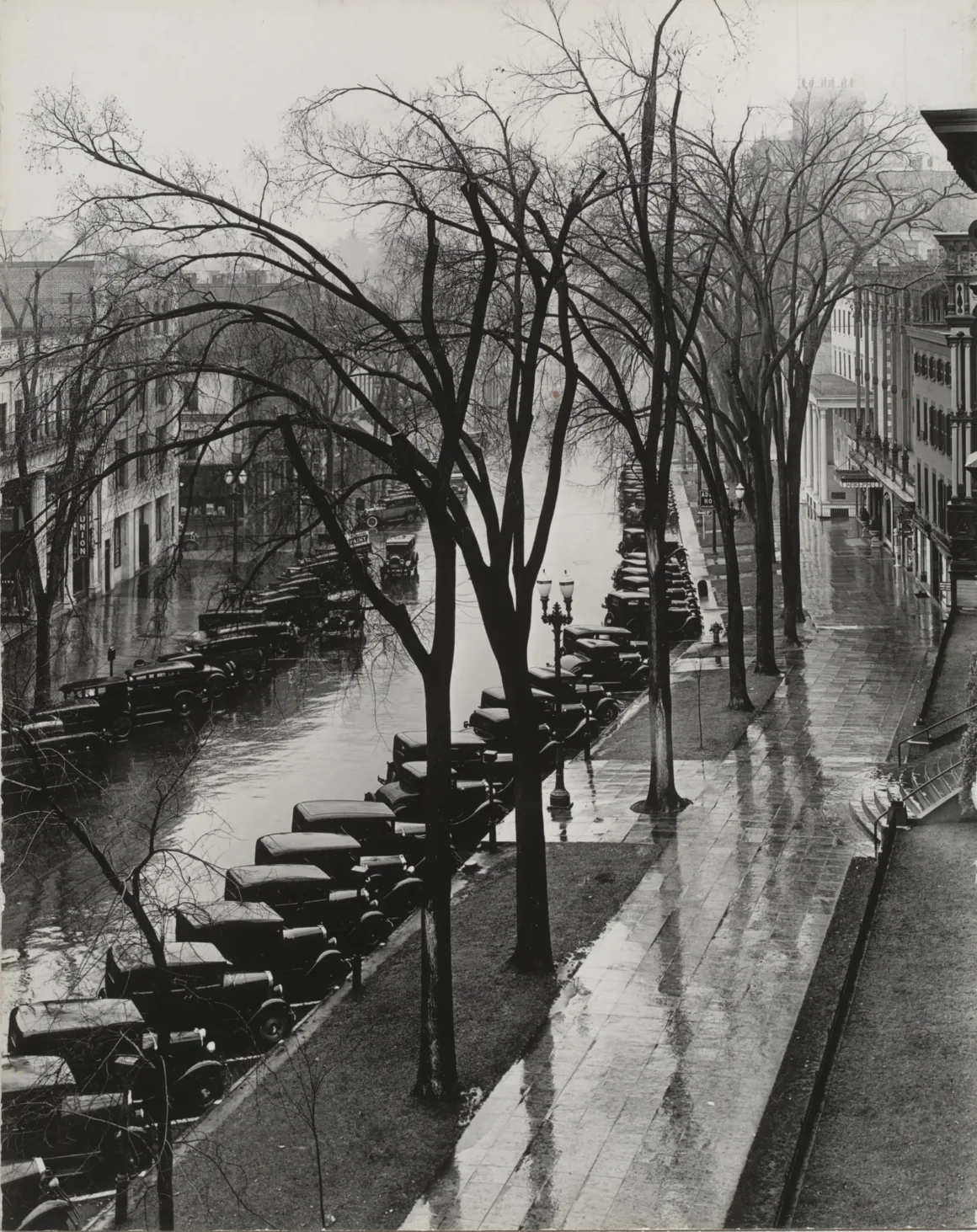Walker Evans – Main Street Saratoga Springs New York 1931