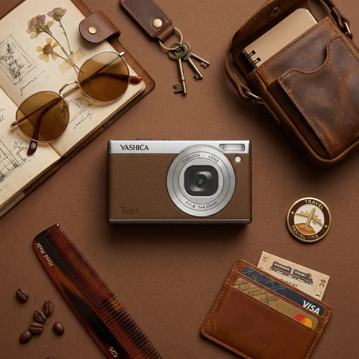 Yashica Tank Brown Lifestyle 2