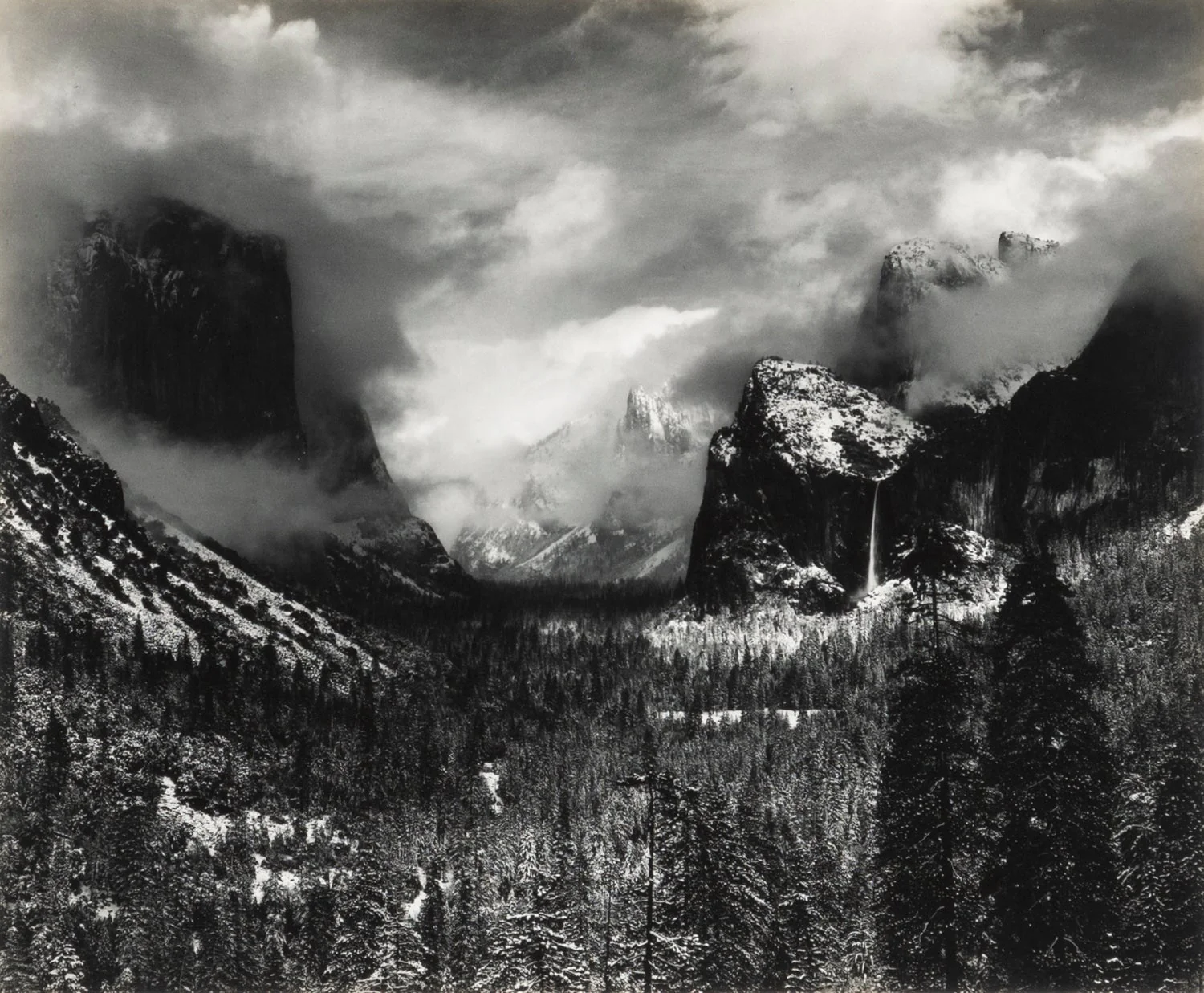 Ansel Adams: Fotoğraf Çekmek Değil, Işığı ve Tonu Tasarlamak 25 clearing winter storm explore photographs the ansel adams 1