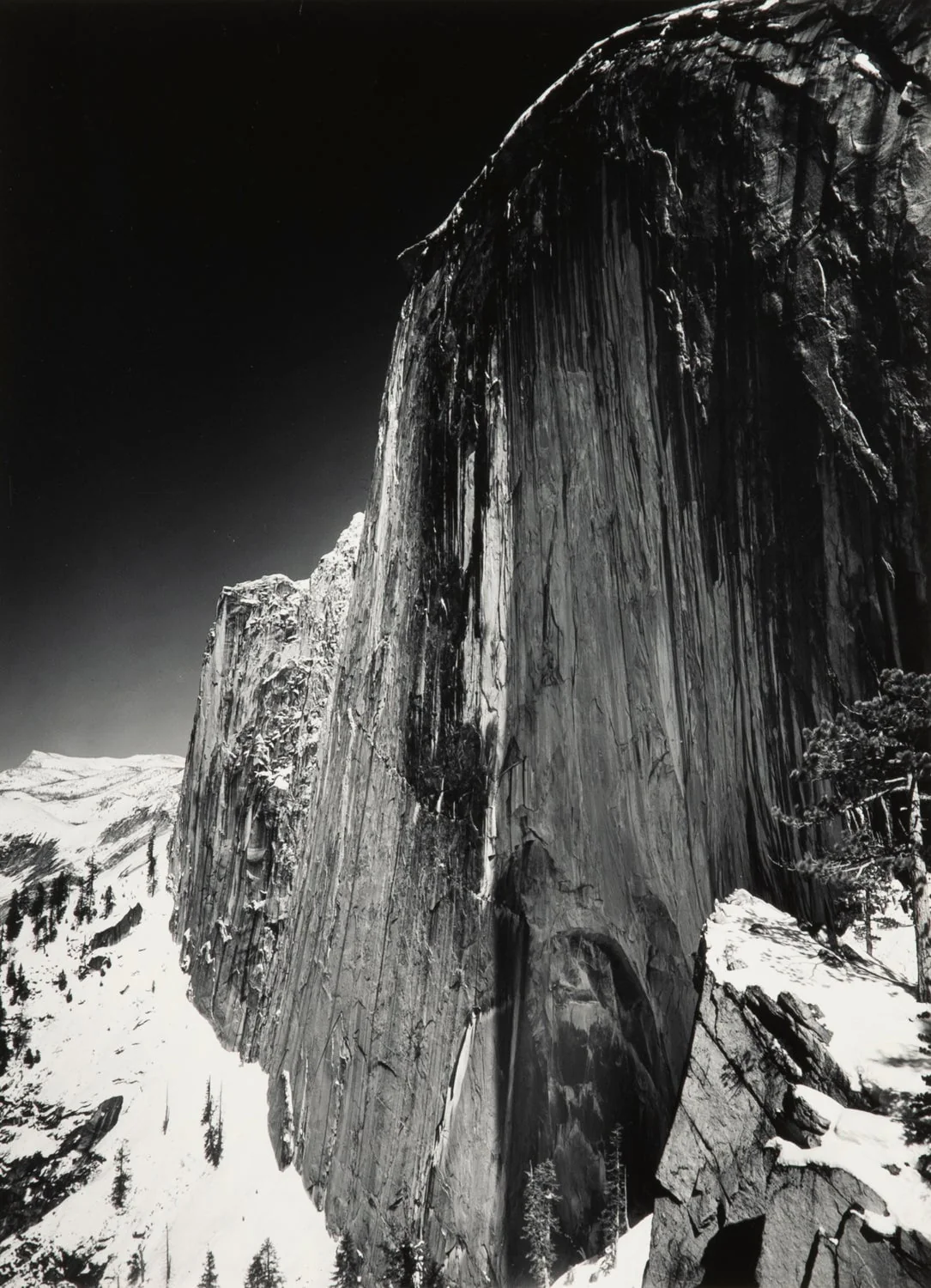 Ansel Adams: Fotoğraf Çekmek Değil, Işığı ve Tonu Tasarlamak 11 monolith the face of half dome explore photographs ansel adams 1