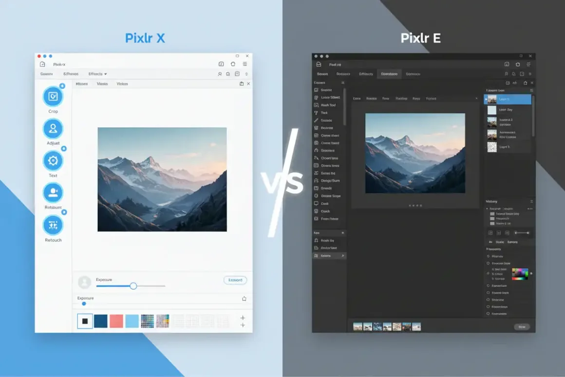 which pixlr should you use a deep dive into pixlr x and pixlr e
