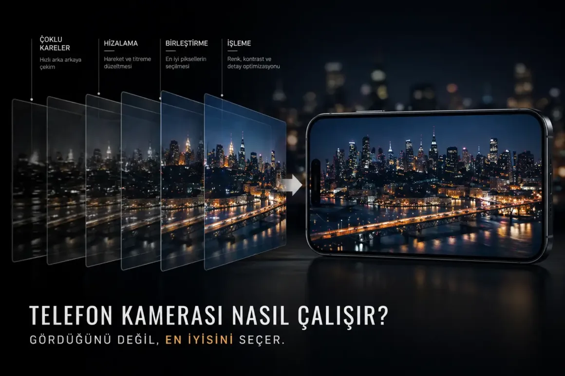 2.TELEFON KAMERASI NASIL CALISIR