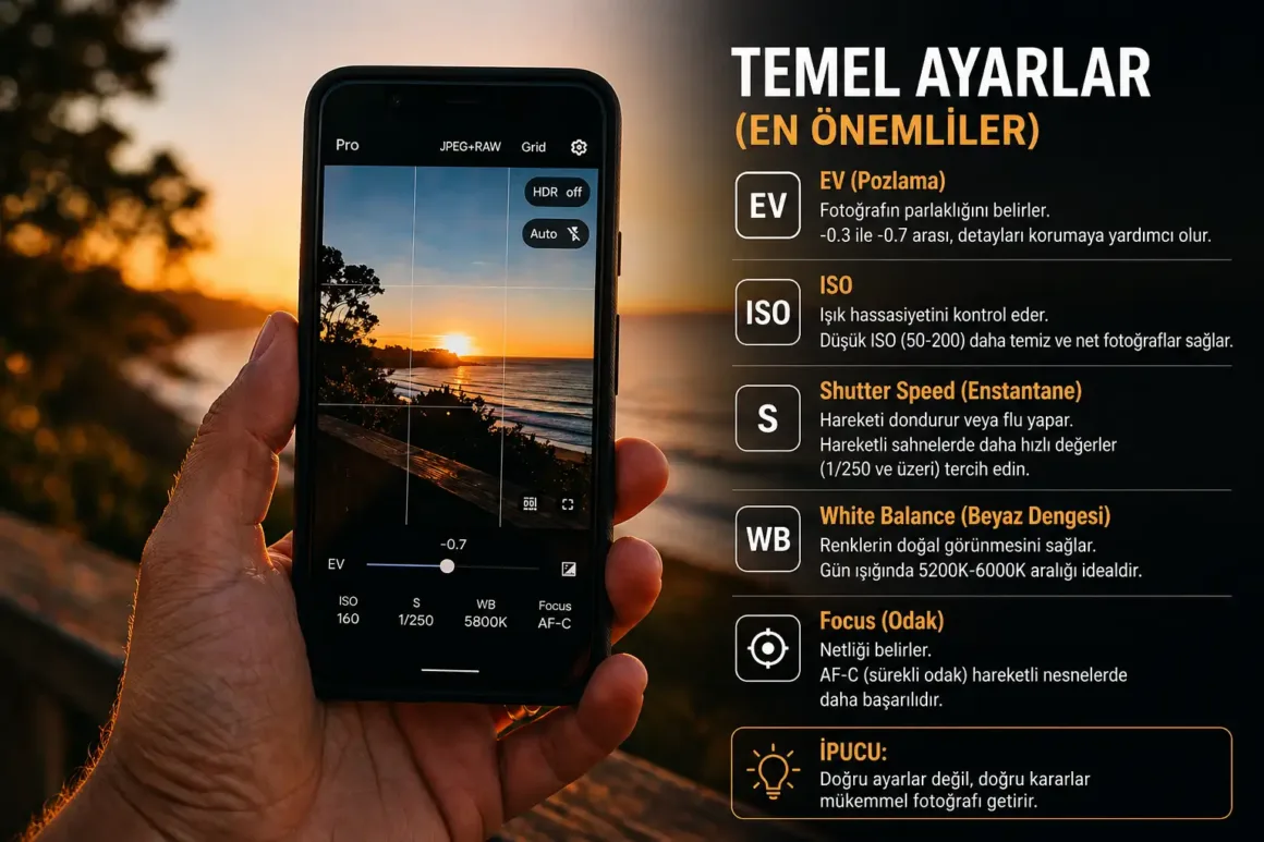3.TEMEL AYARLAR EN ONEMLILER