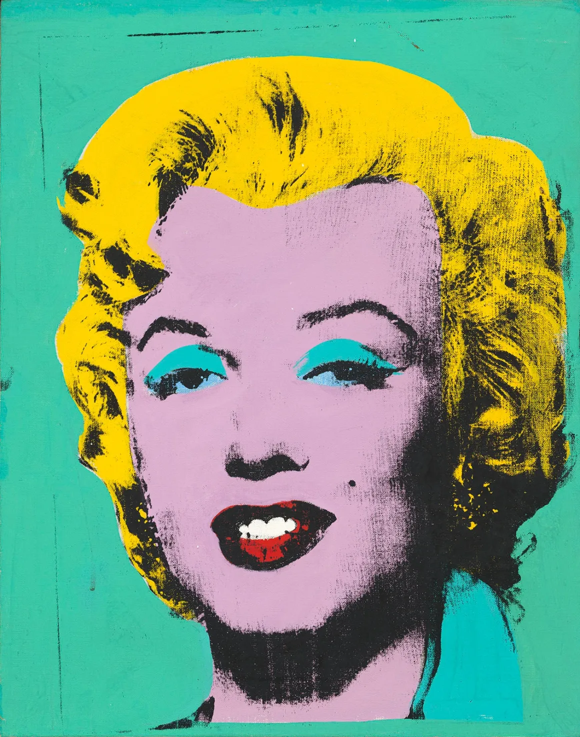 Green Marilyn 1962 by Andy Warhol