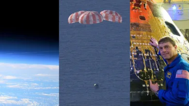NASA Artemis 2 Splashdown