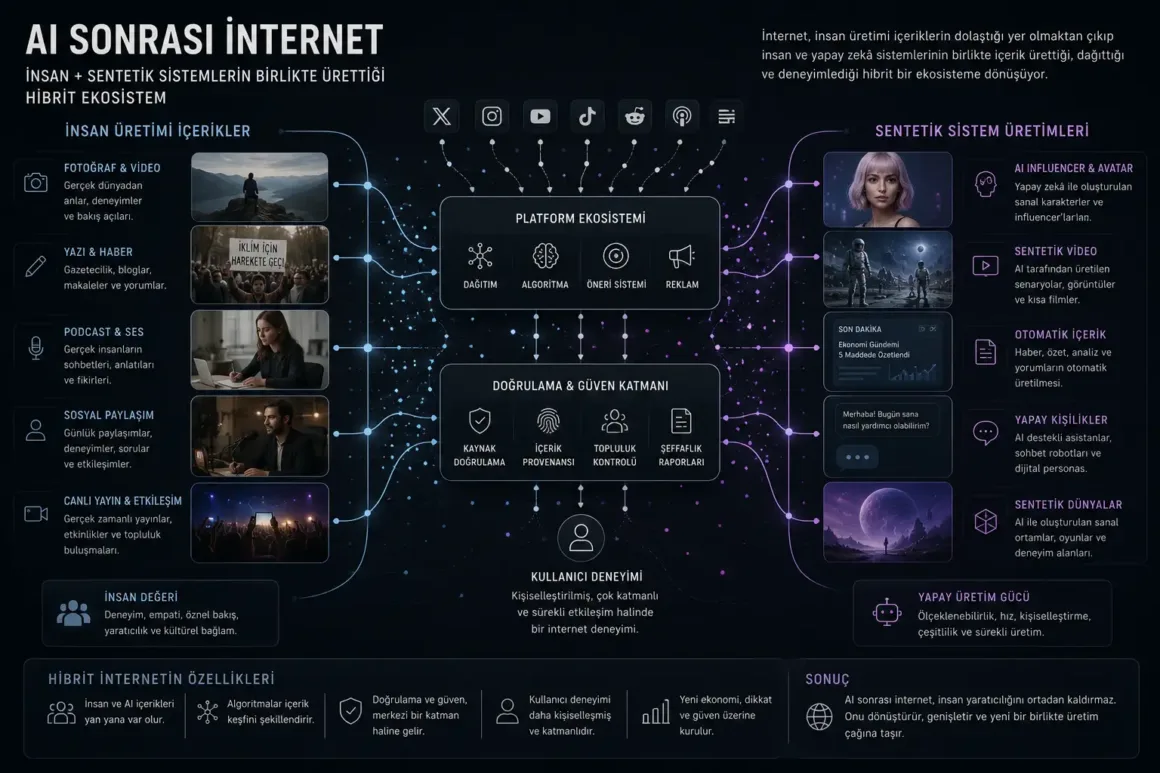 Fotoğraf Sonrası İnsan: AI Influencer Dönemi Başladı 12 AI Sonrasi Internet