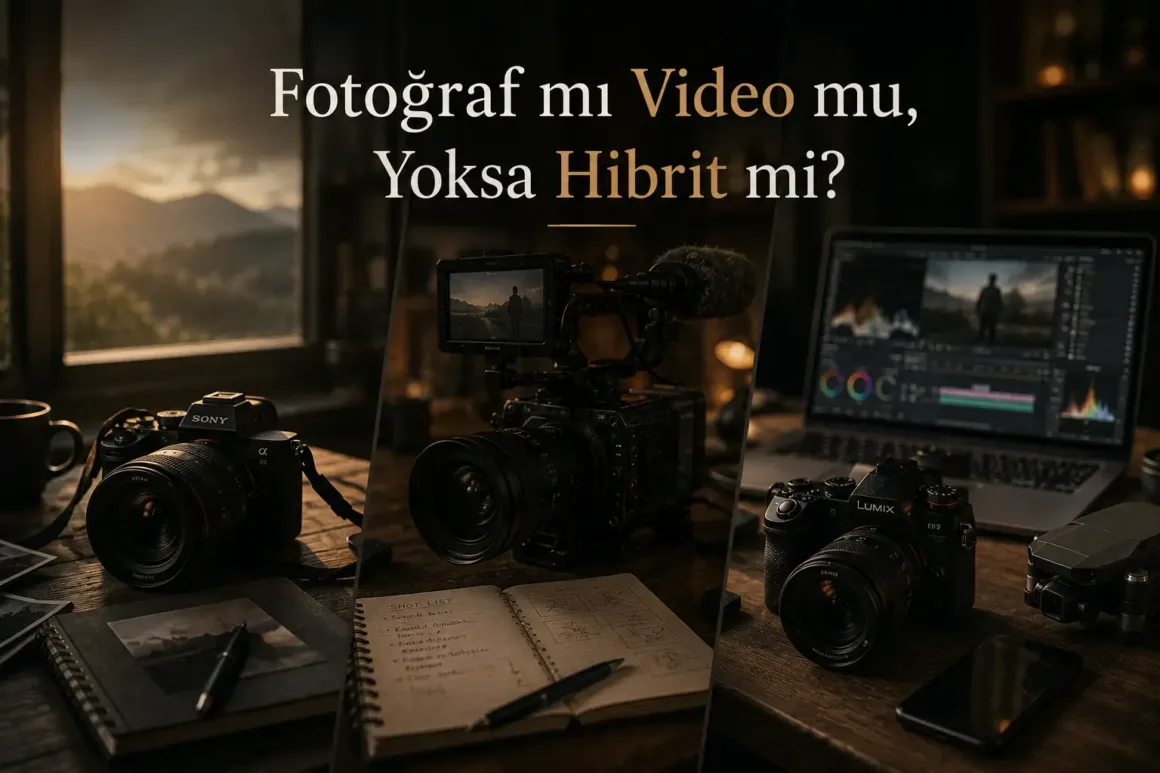 Fotograf mi Video mu Yoksa Hibrit mi