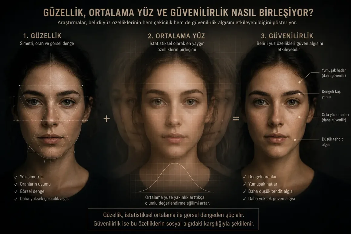 Guzellik Ortalama Yuz ve Guvenilirlik Nasil Birlesiyor