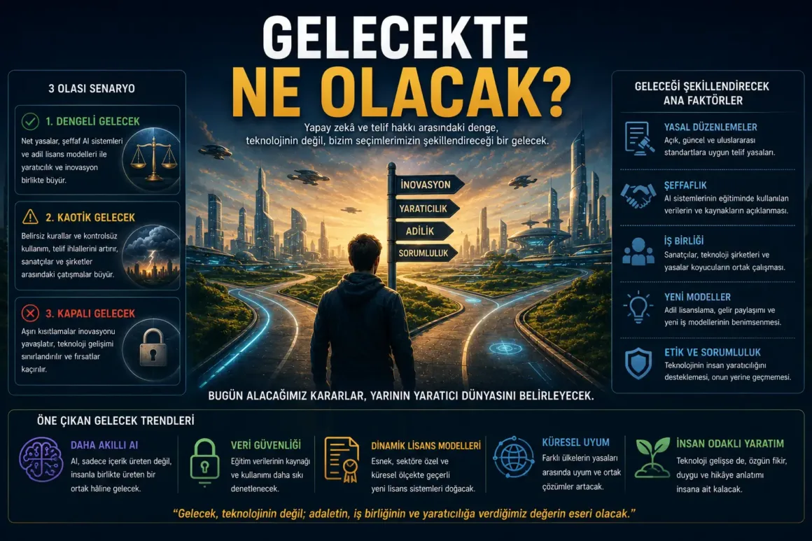 Yapay Zekâ ile Üretilen Görsellerin Telif Hakkı Kime Ait? 8 Gelecekte Ne Olacak