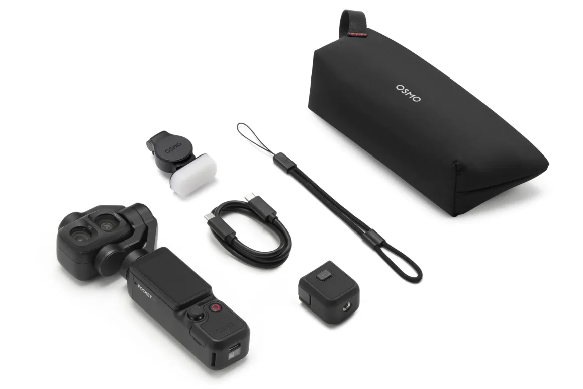 DJI Osmo Pocket 4P İncelemesi: En İyi Vlog Kamerası Artık Çok Daha Güçlü 10 DJI Osmo Pocket 4P Standard Combo kutu içeriği