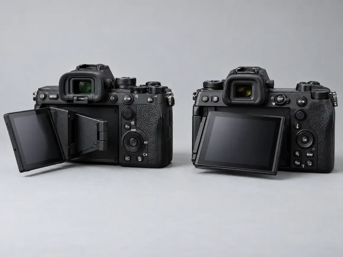 Sony A7 V vs Nikon Z6 III 23 a7v vs z6iii EVF ve Arka Ekran