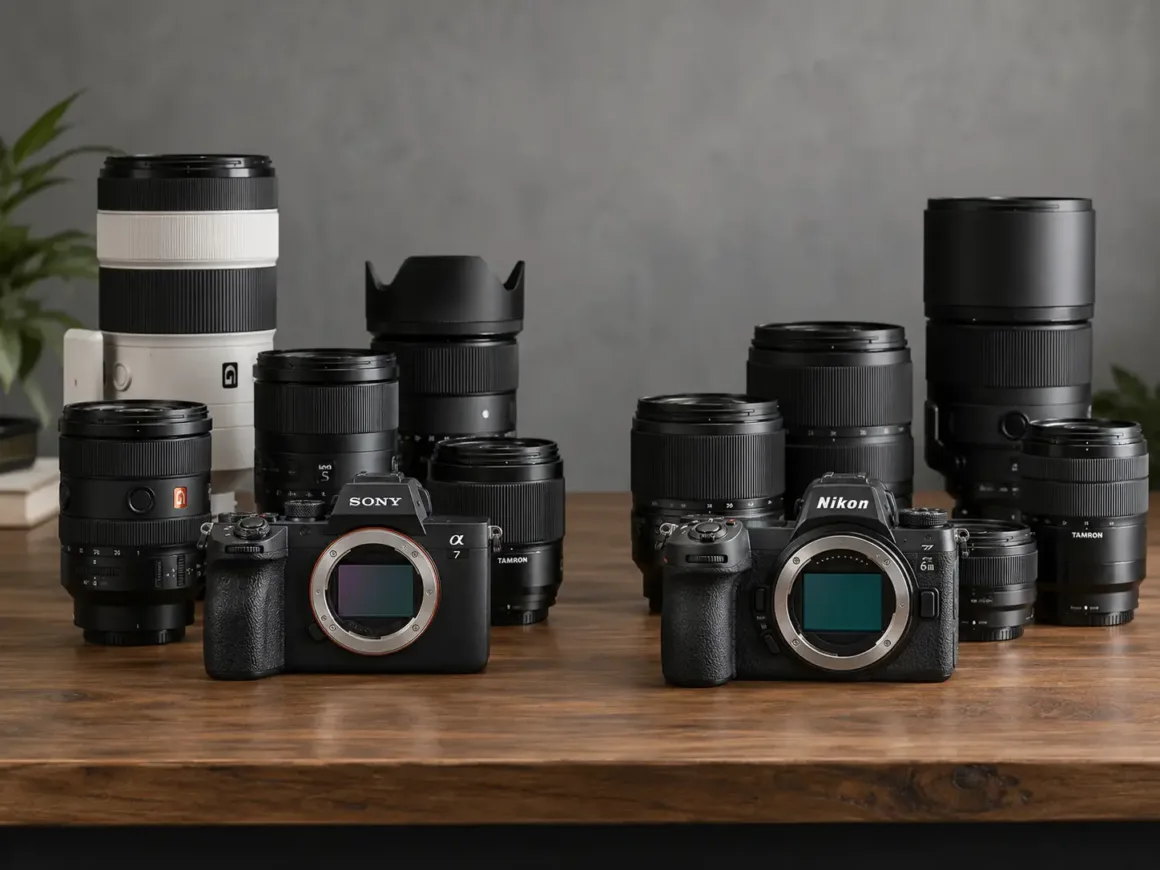 Sony A7 V vs Nikon Z6 III 28 a7v vs z6iii Sony E ve Nikon Z Lens Ekosistemi