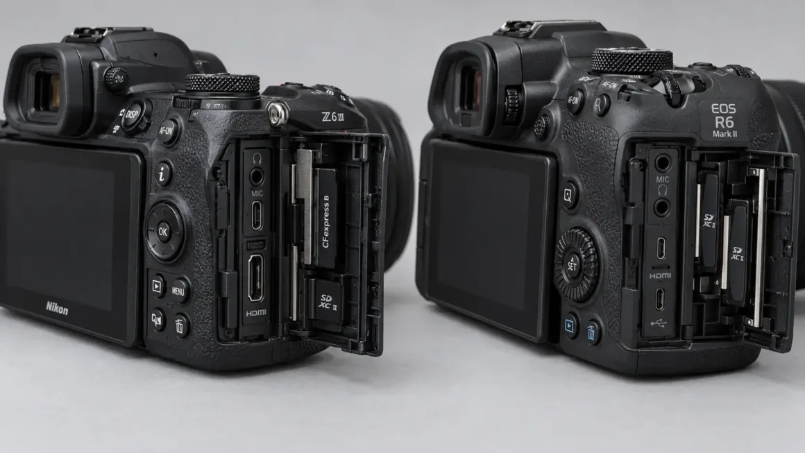 z6III vs R6III Kart Yuvalari HDMI ve Profesyonel Is Akisi